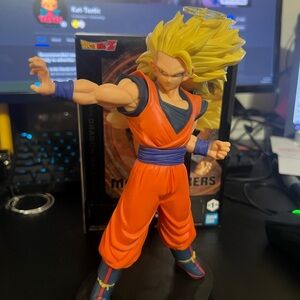 Dragon Ball Z Action Figure - Orange and Blue